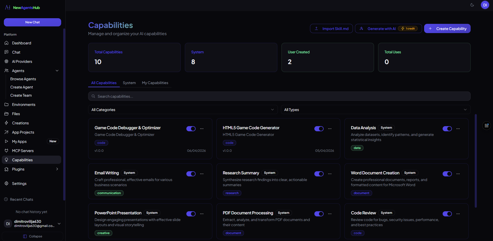 NewAgentsHub gallery image