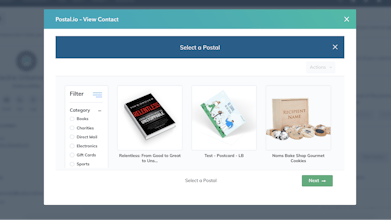 Postal.io for HubSpot gallery image