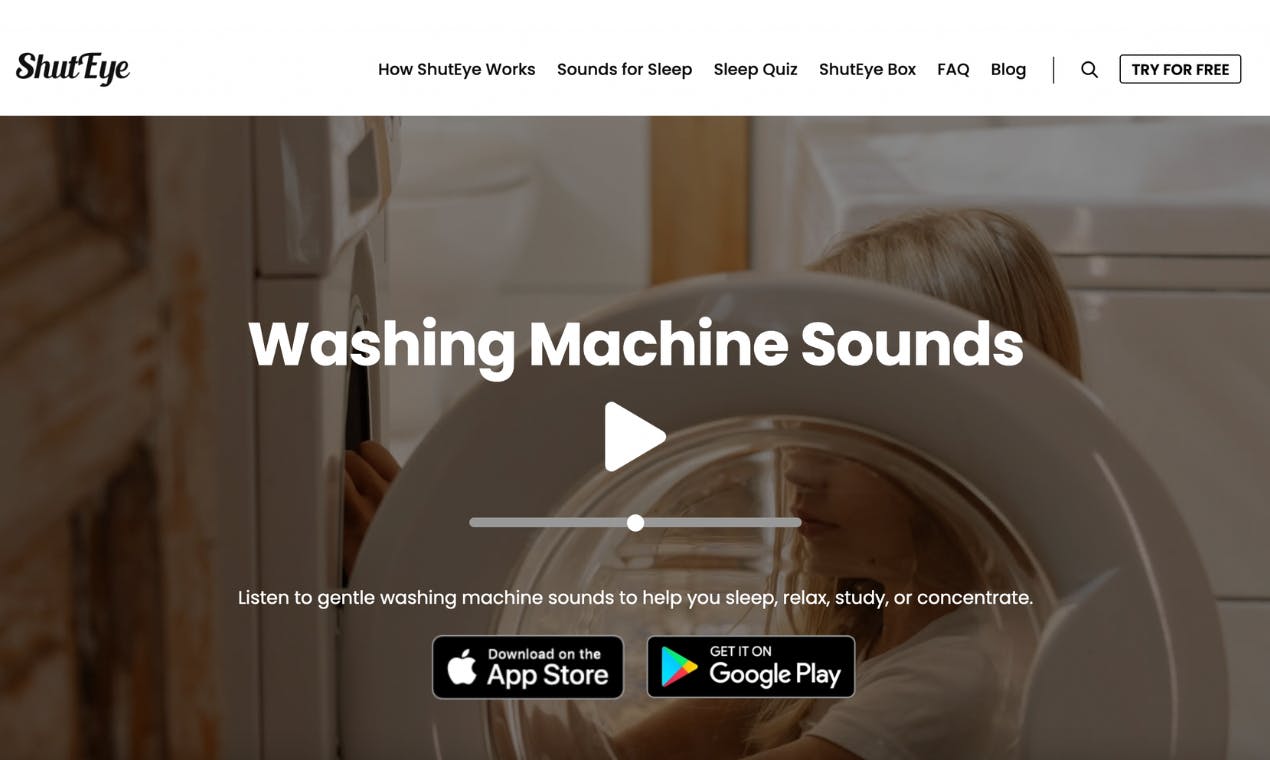 Relaxing Laundry Room Sounds by ShutEye media 1