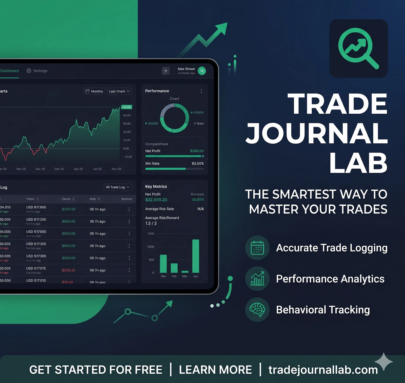 TradeJournal Lab screenshot 2