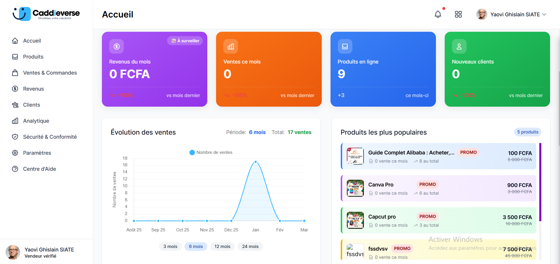 Caddieverse - Main product screenshot demonstrating key features and user interface