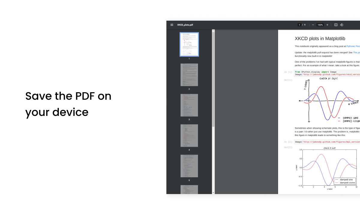 Media Ploomber Chuyển đổi - Chuyển đổi sổ ghi chép Jupyter sang PDF, không cần thiết lập 4