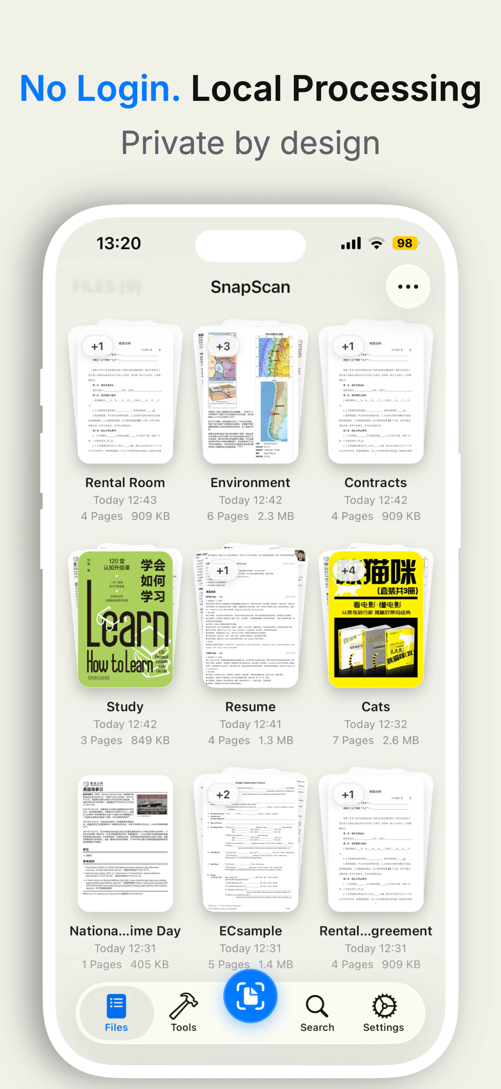 SnapScan: PDF Scanner & OCR screenshot 2