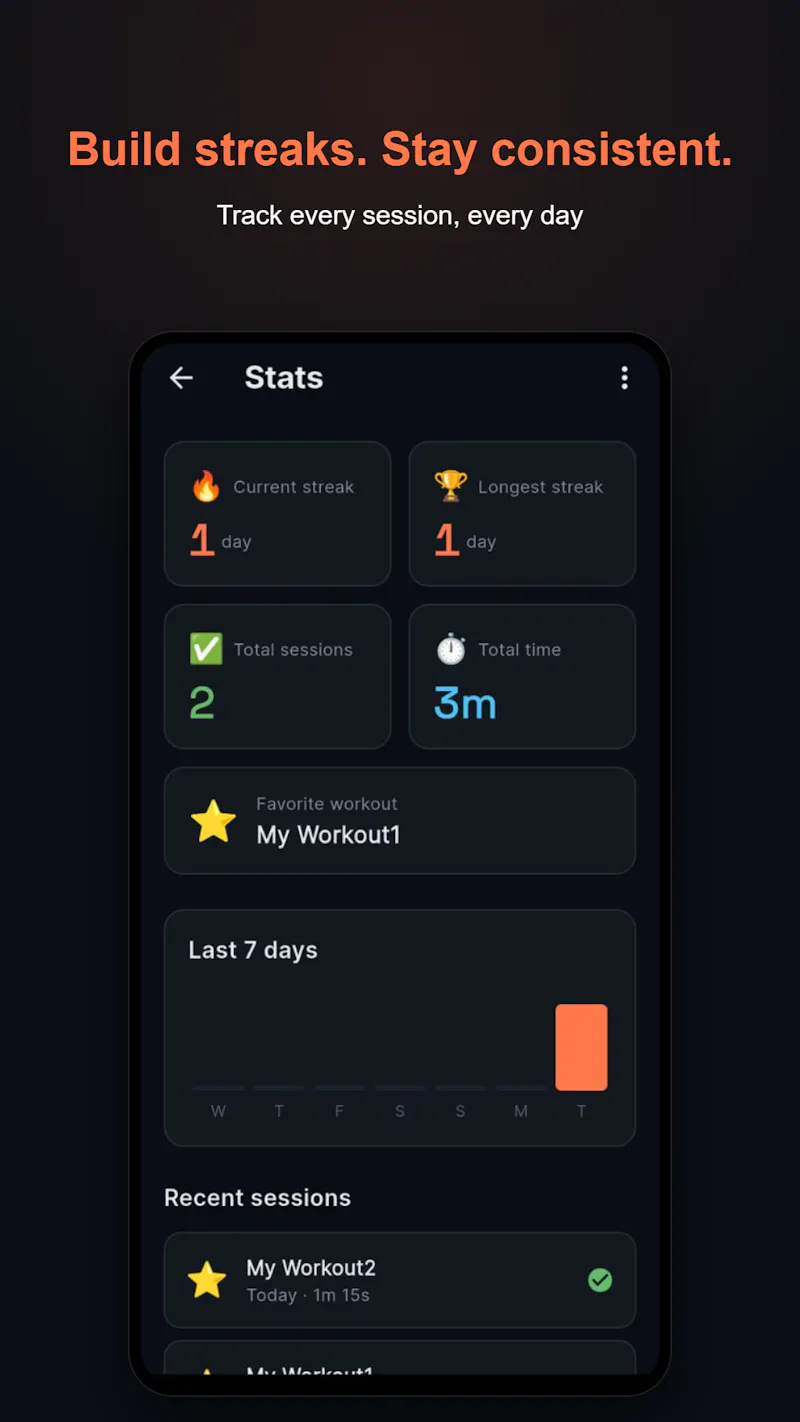 Ember: Interval Timer & Focus screenshot 2