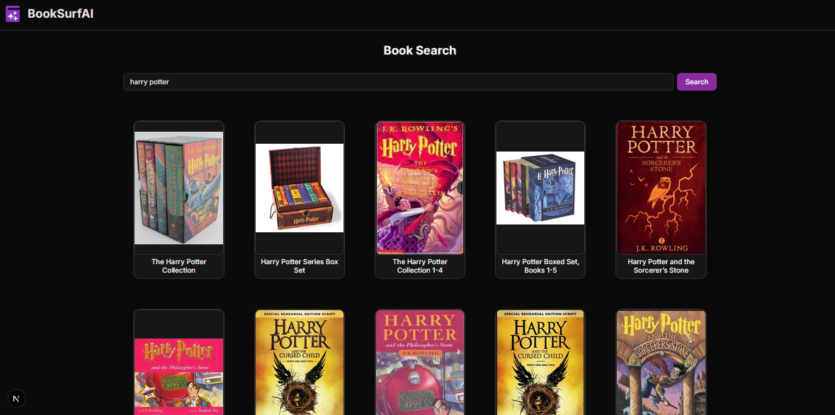 BookSurfAI gallery image