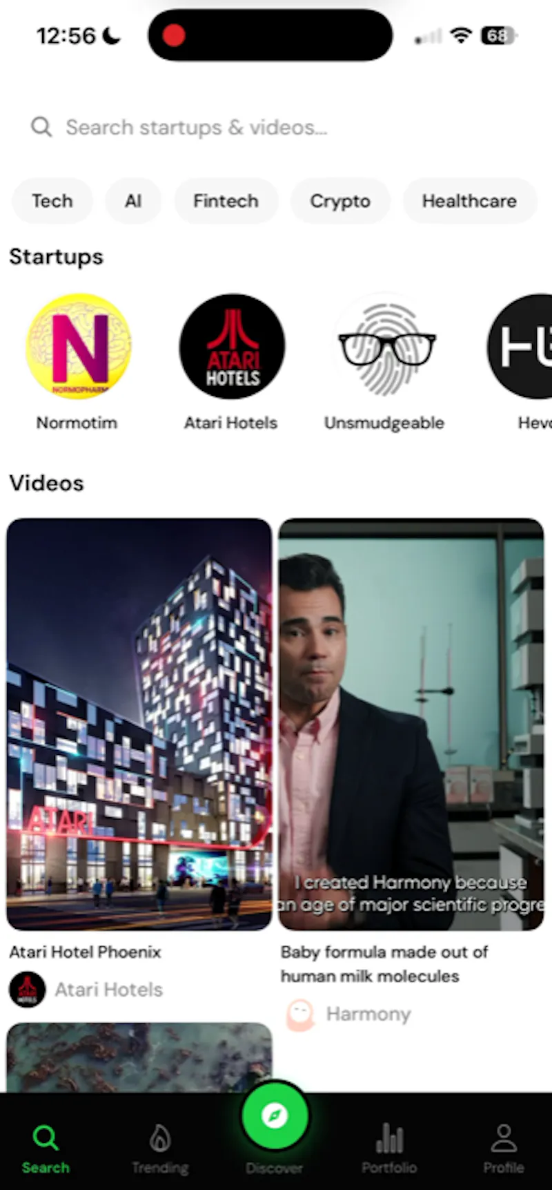 Vantage: Discover Startups screenshot 3