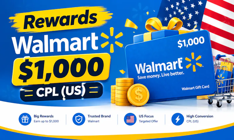 Rewards US - Walmart $1,000 screenshot 1