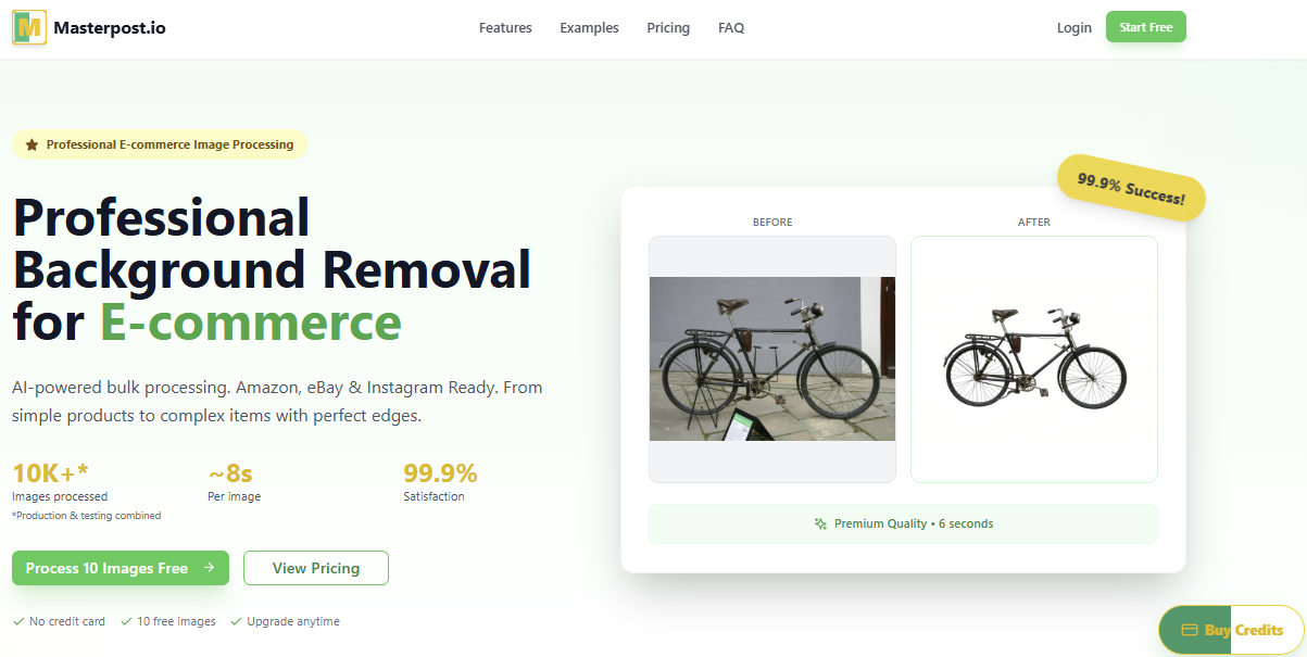 Masterpost.io - Main product screenshot demonstrating key features and user interface