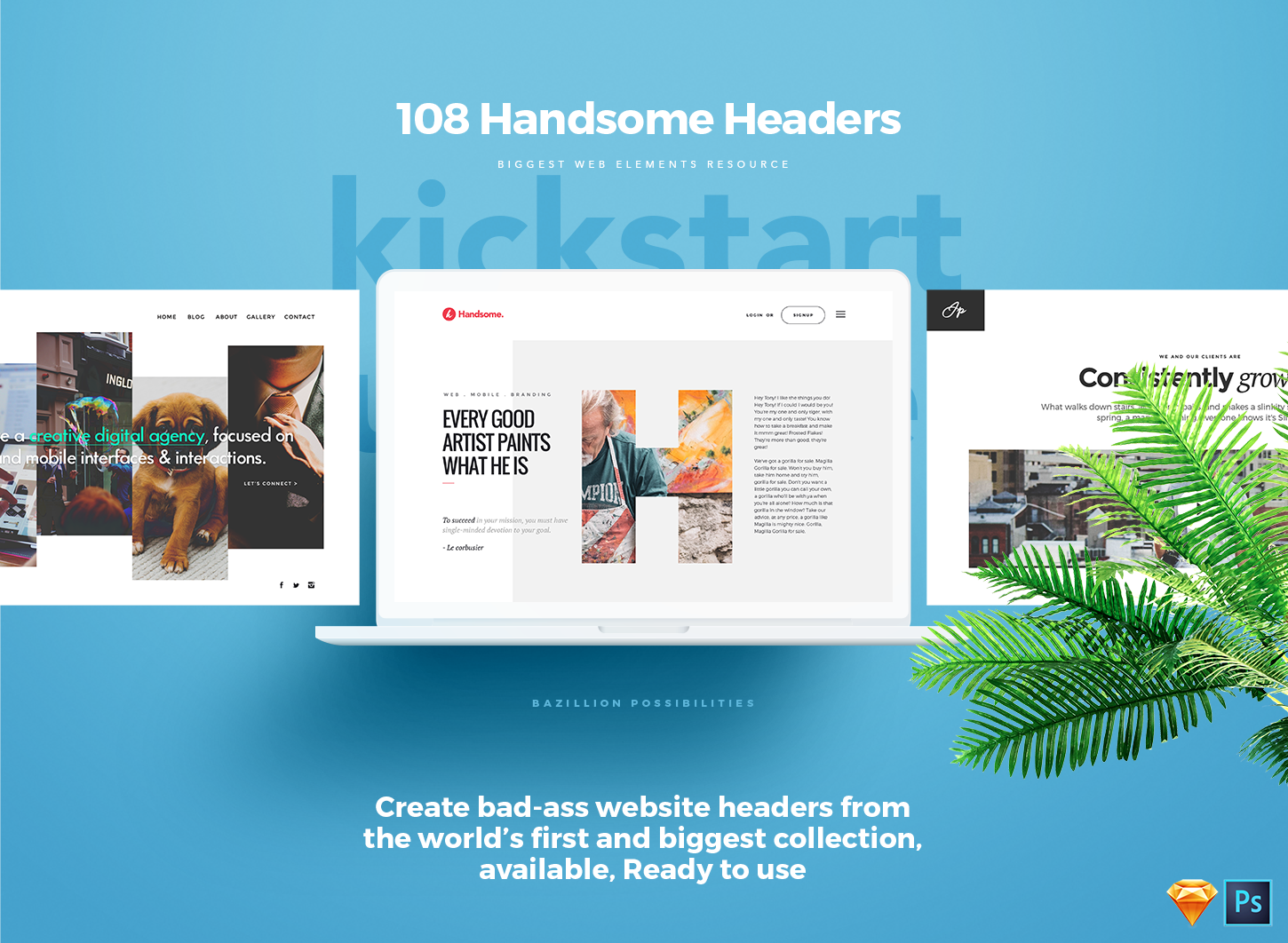 108 Handsome Headers gallery image