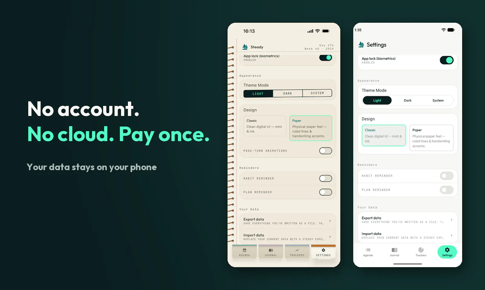 Steady Club: Journal & Planner screenshot 6
