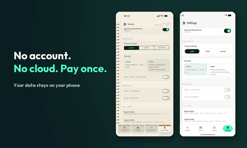 Steady Club: Journal & Planner screenshot 6