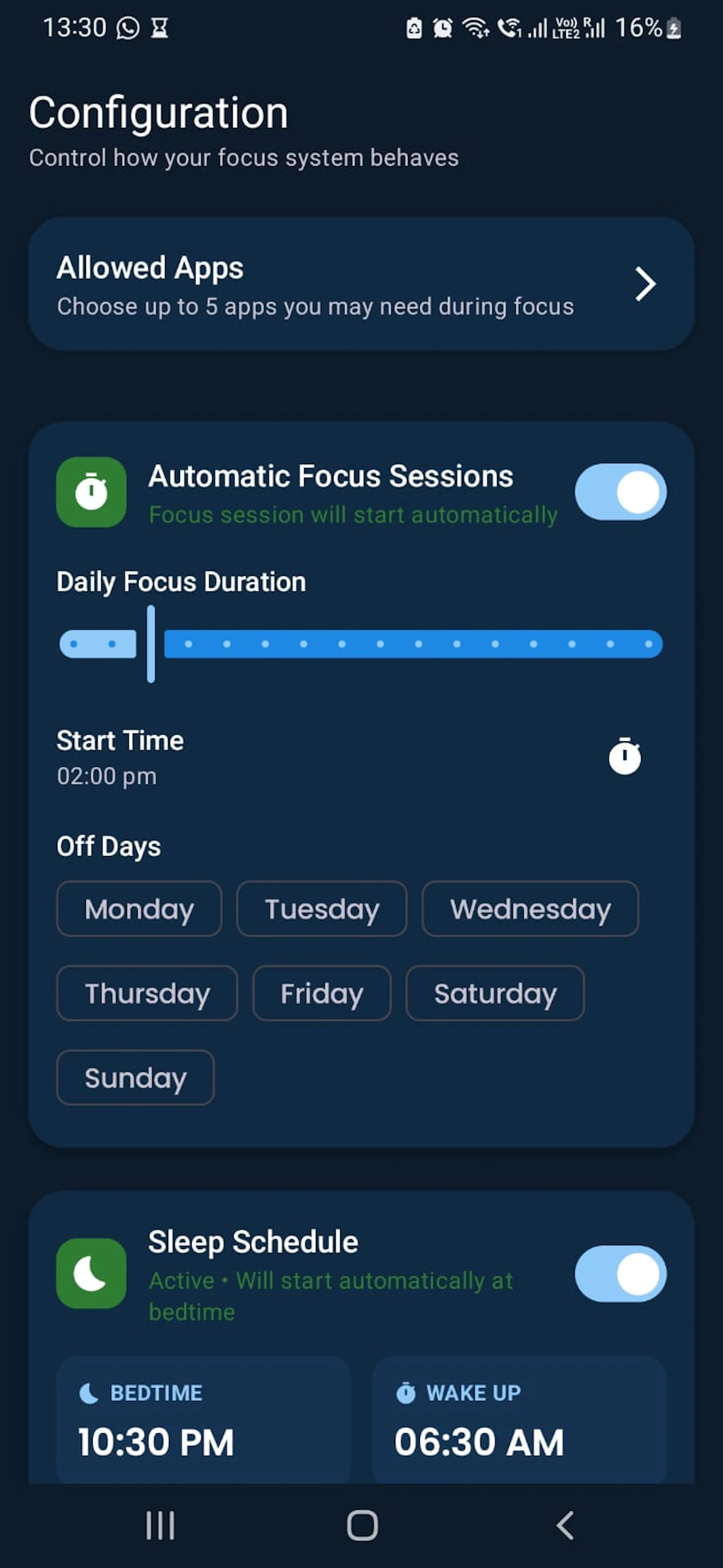 Focushala screenshot 1