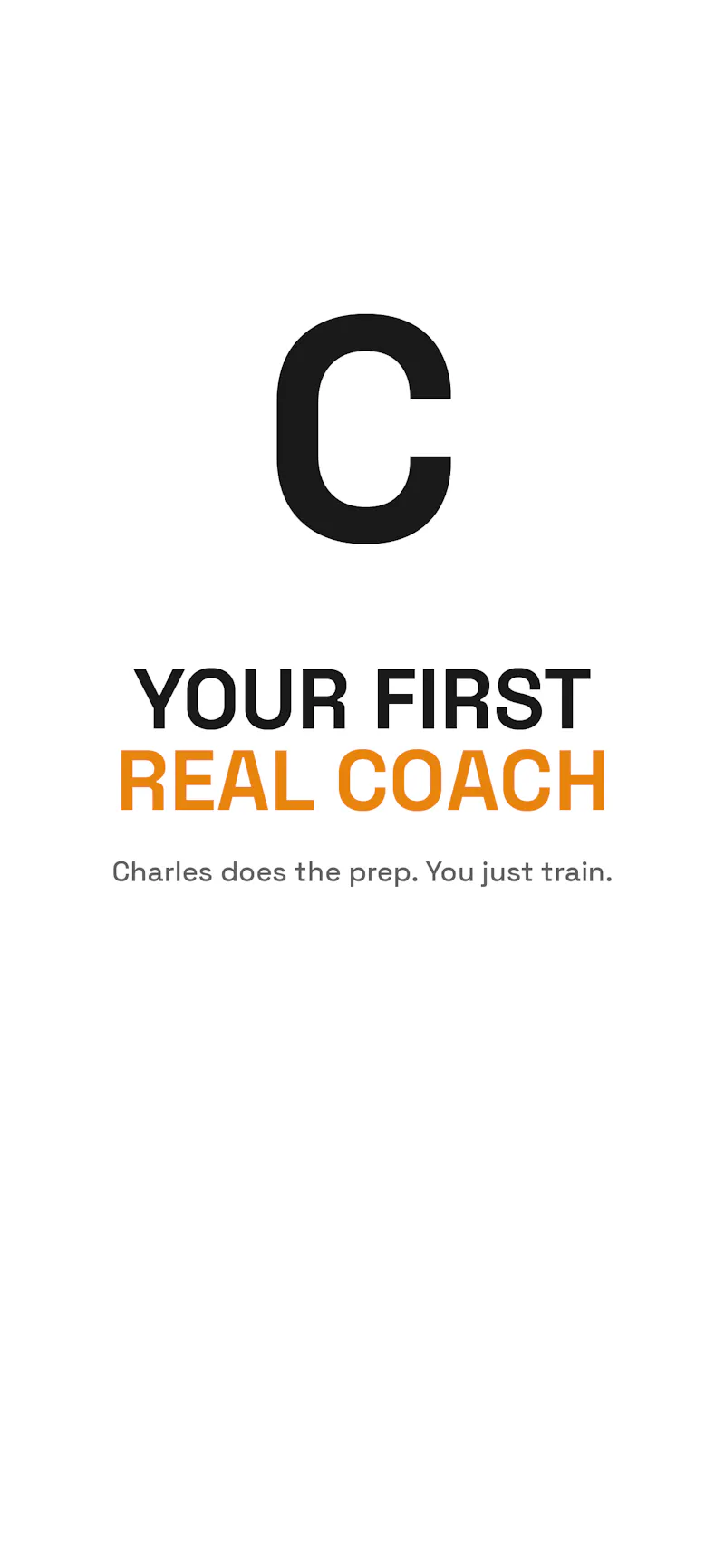 Personlaized Gym Coach Charles screenshot 2