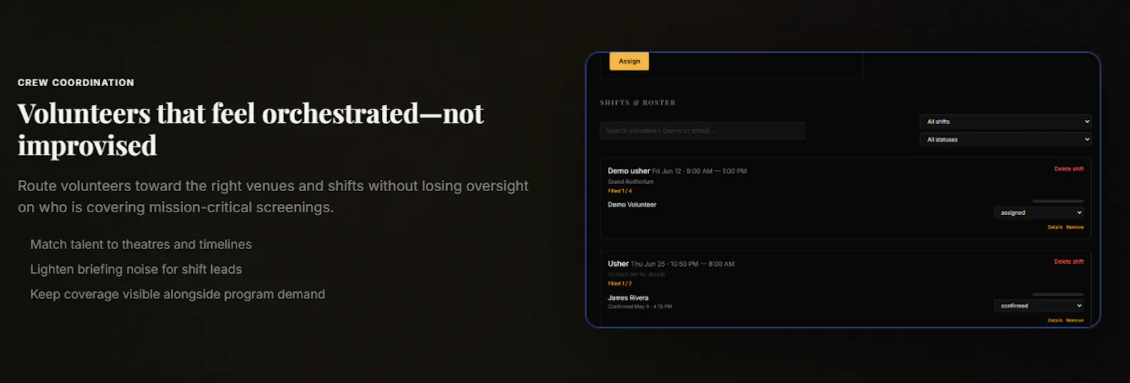 FestivalOps screenshot 4