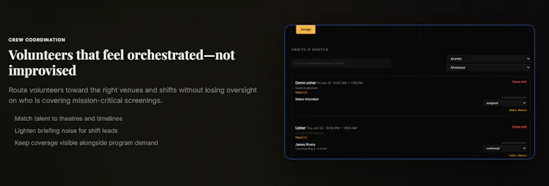 FestivalOps screenshot 4
