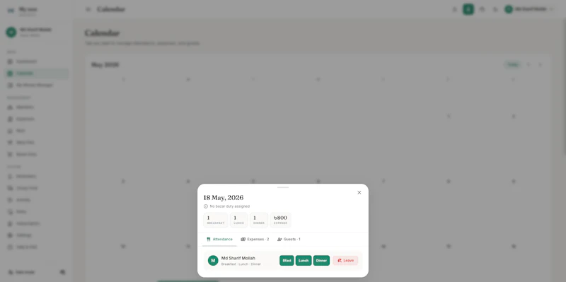 MessMate – Mess & Shared Living Manager screenshot 5