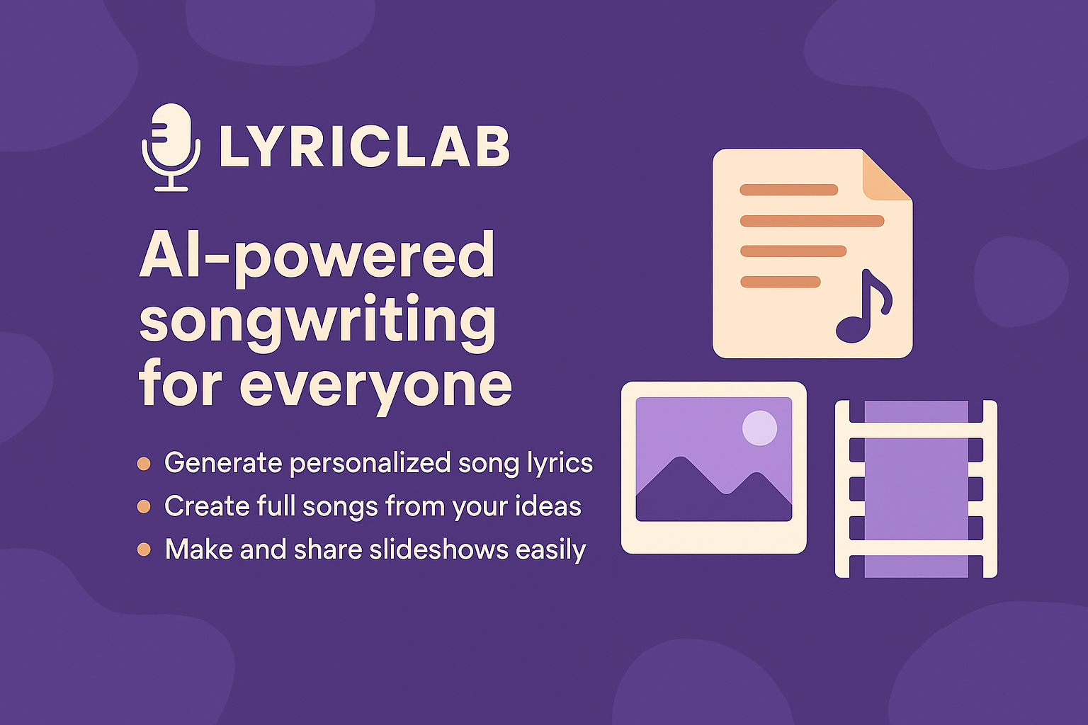 LyricLab: AI Songs, Lyrics & Slideshows media 2