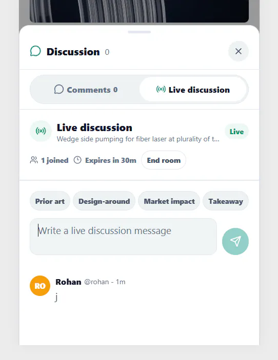 PatentSocial screenshot 2