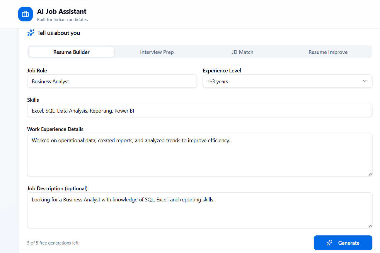 JobMate AI gallery image