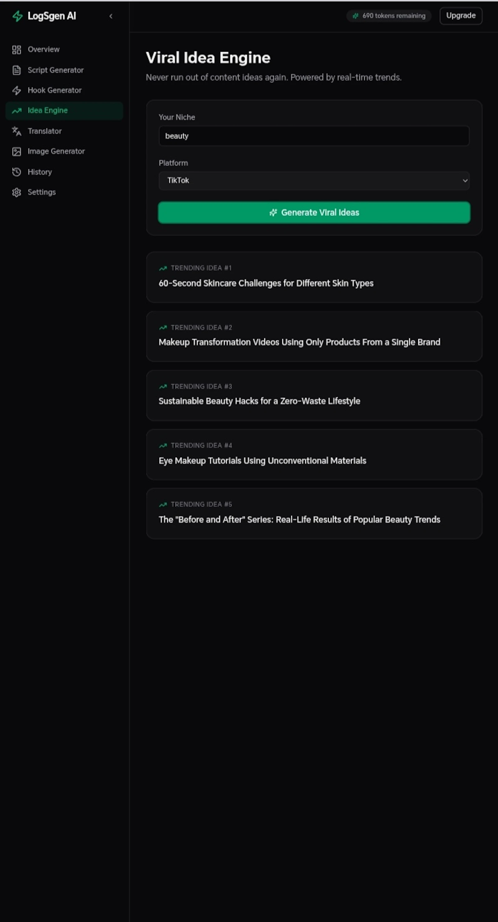 logsgen screenshot 1