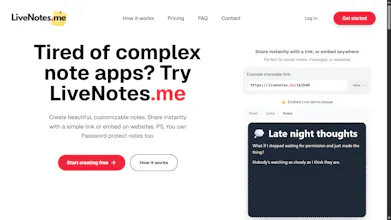 LiveNotes.me gallery image