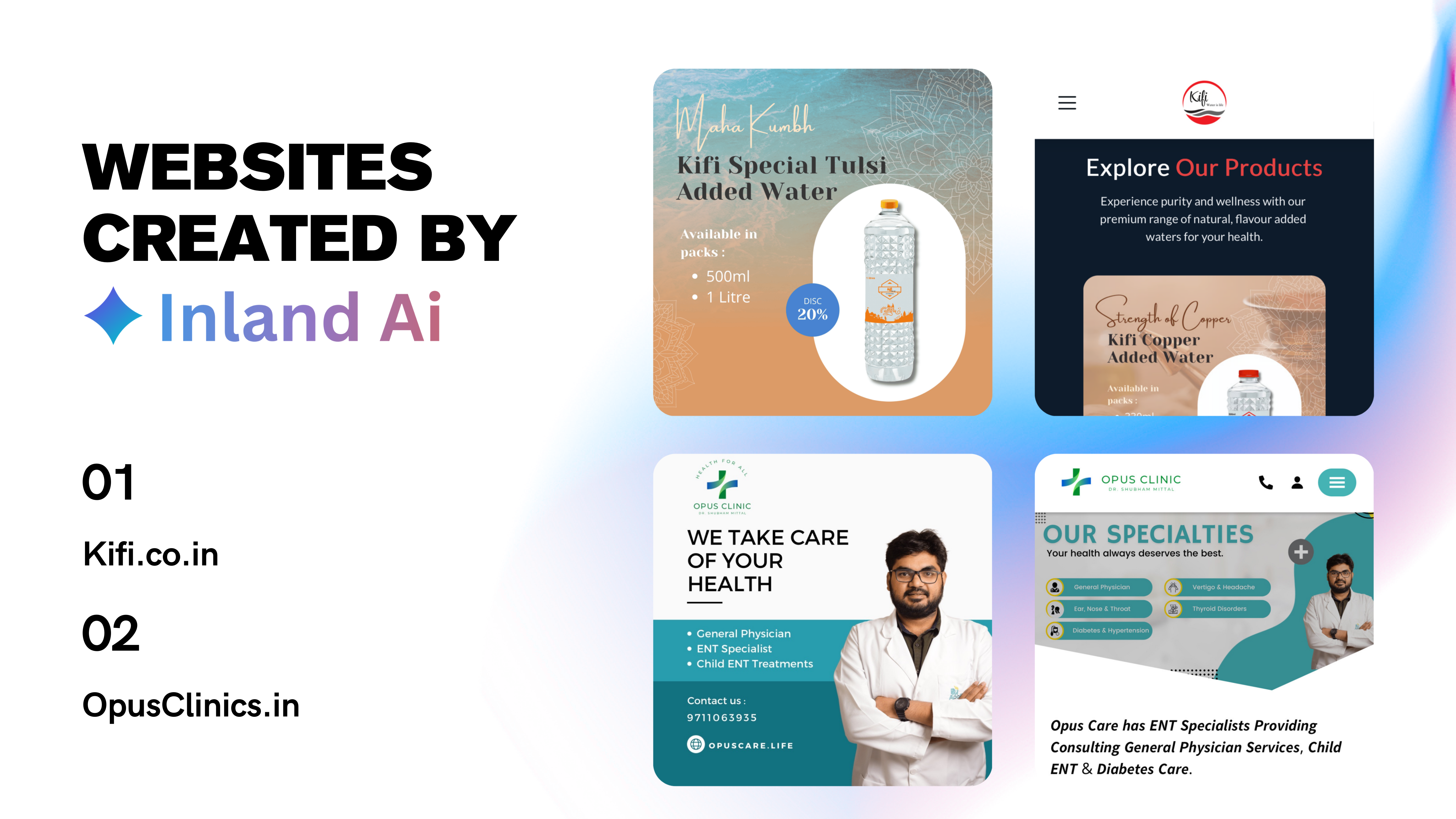 Inland AI Website Builder gallery image