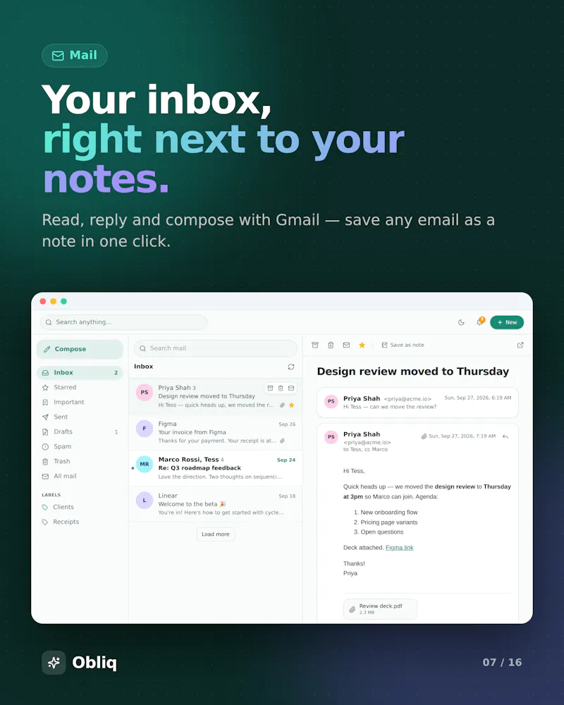 Obliq (Beta) screenshot 7