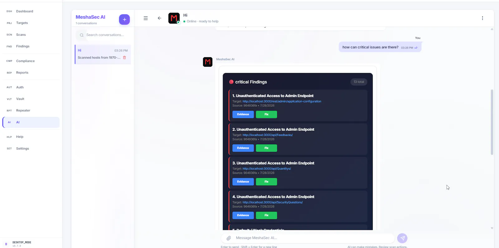 MeshaSec screenshot 4