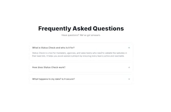 Status Check gallery image