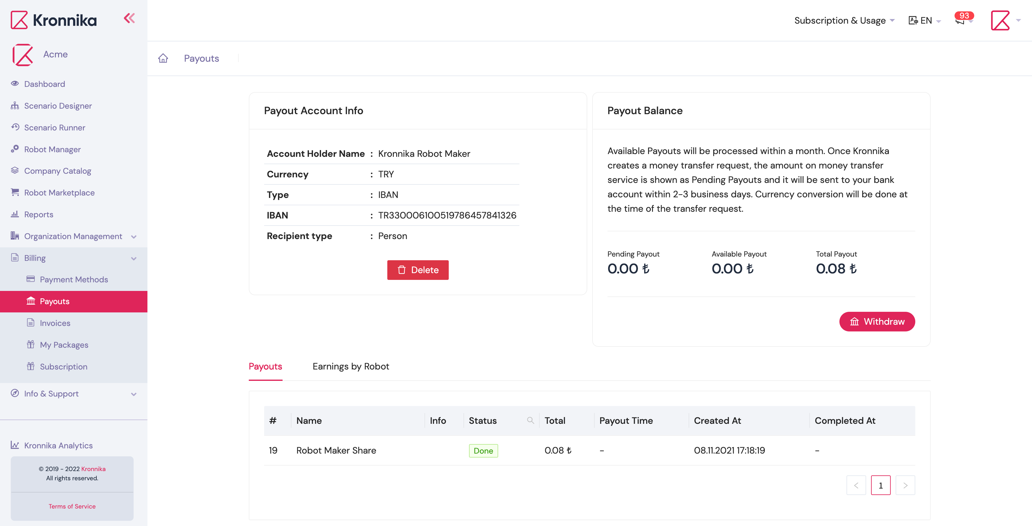 Kronnika | RPA Platform and Marketplace gallery image