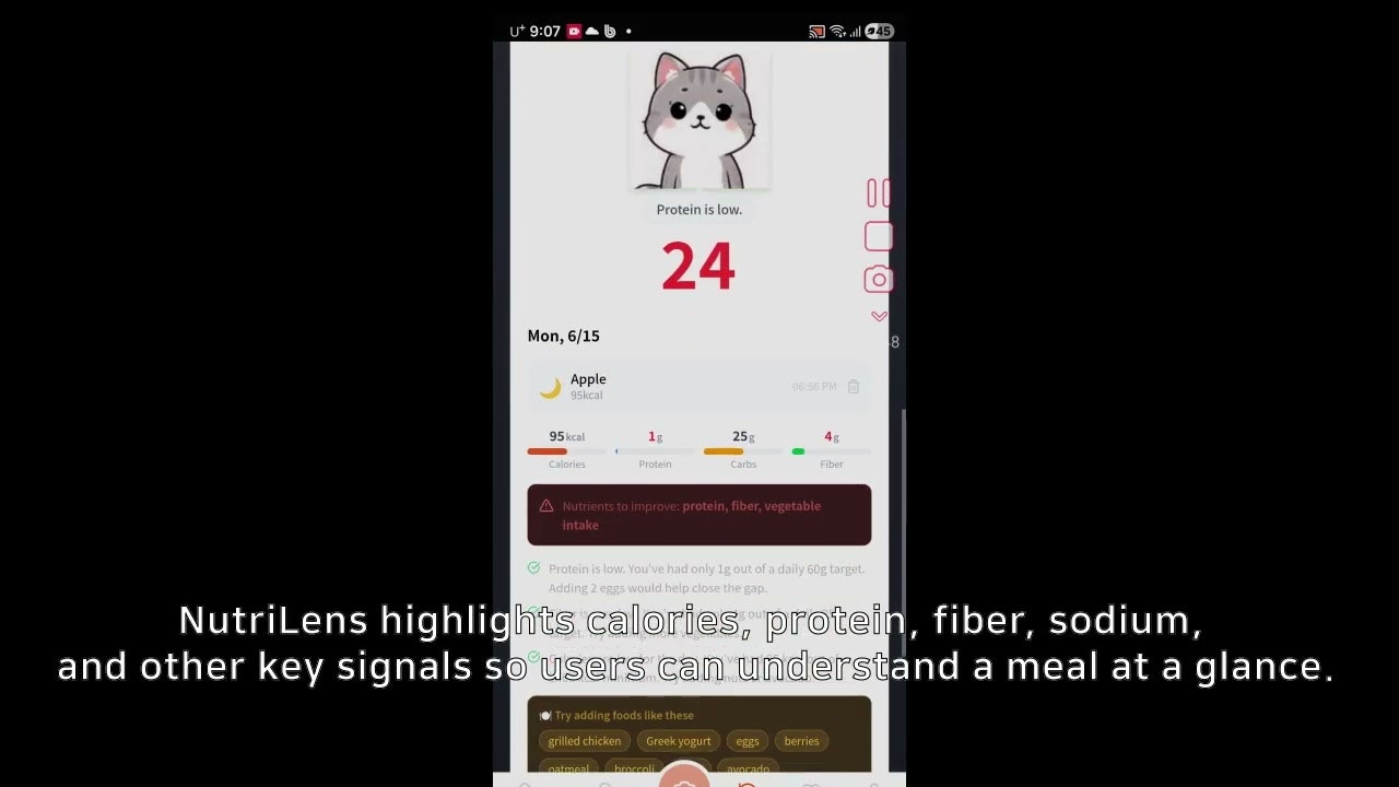 NutriLens on Product Hunt gallery image