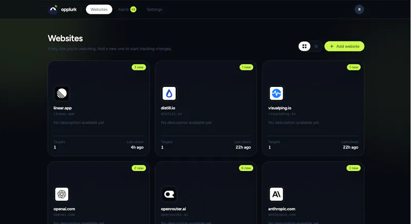 Opplurk screenshot 3
