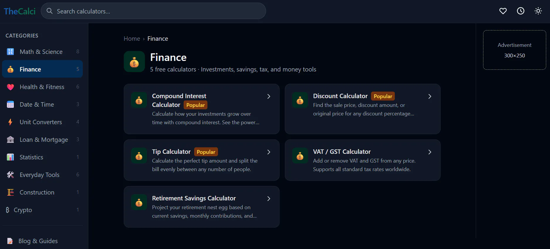 TheCalci. Calculate anything, instantly gallery image
