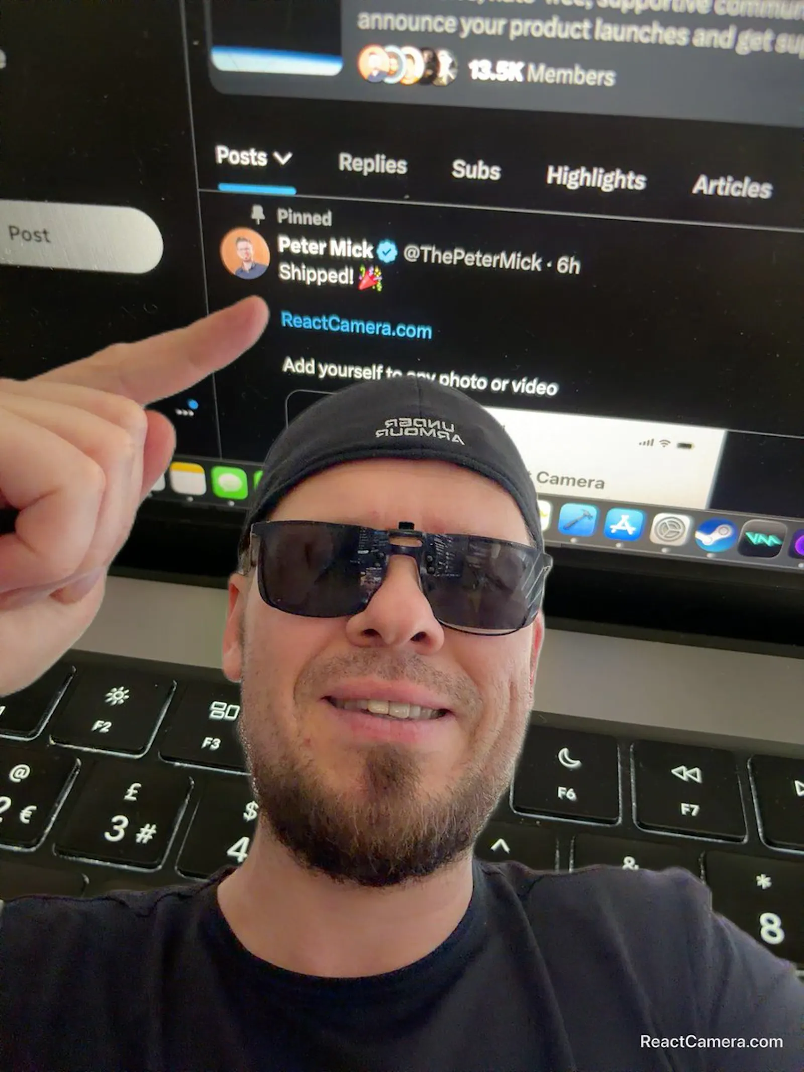 ReactCamera.com screenshot 2