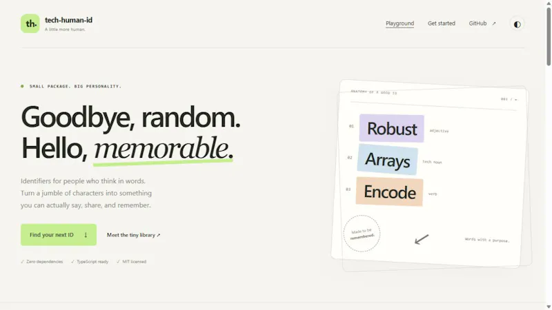 tech-human-id screenshot 3
