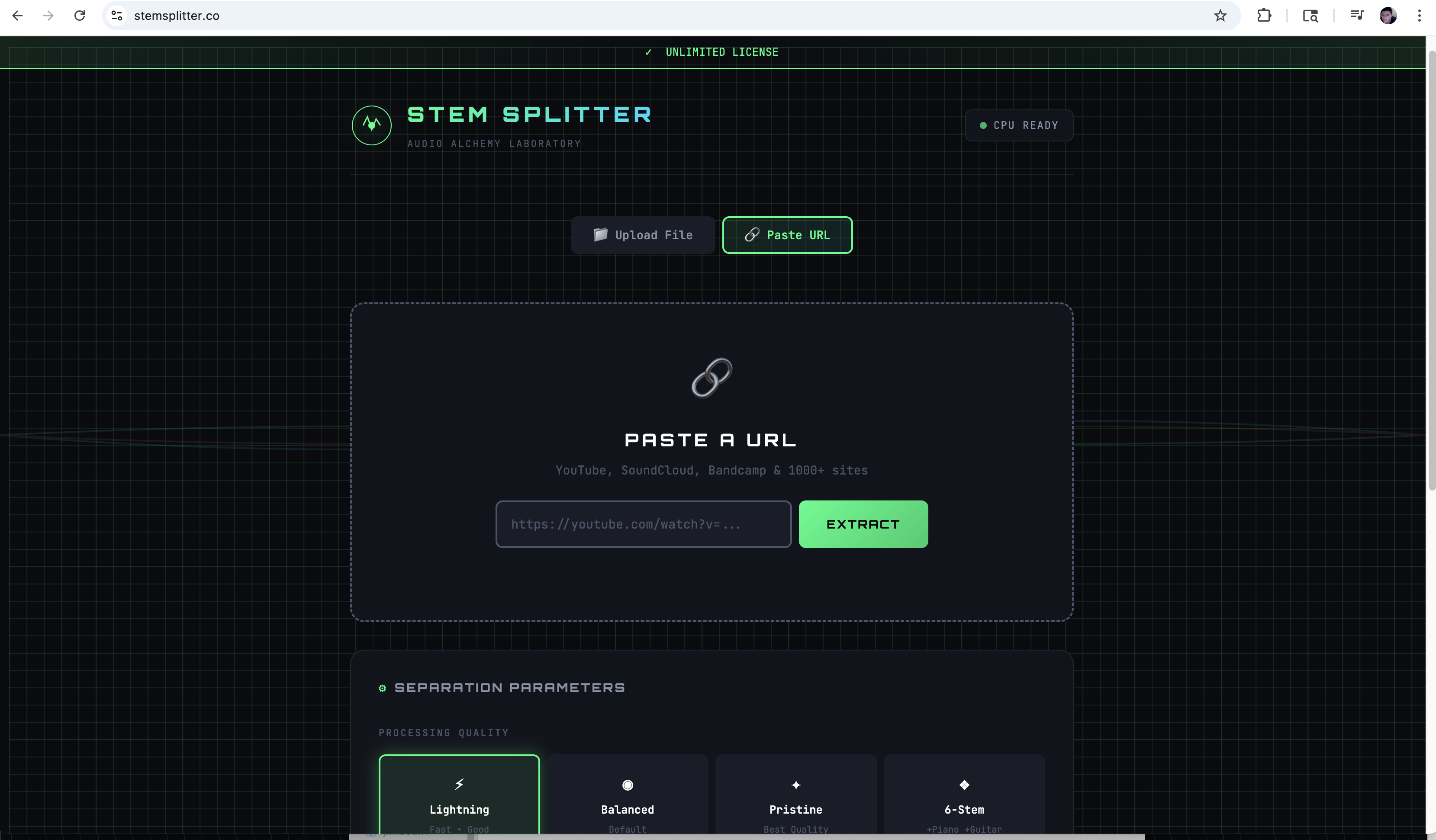 STEMSPLITTER gallery image