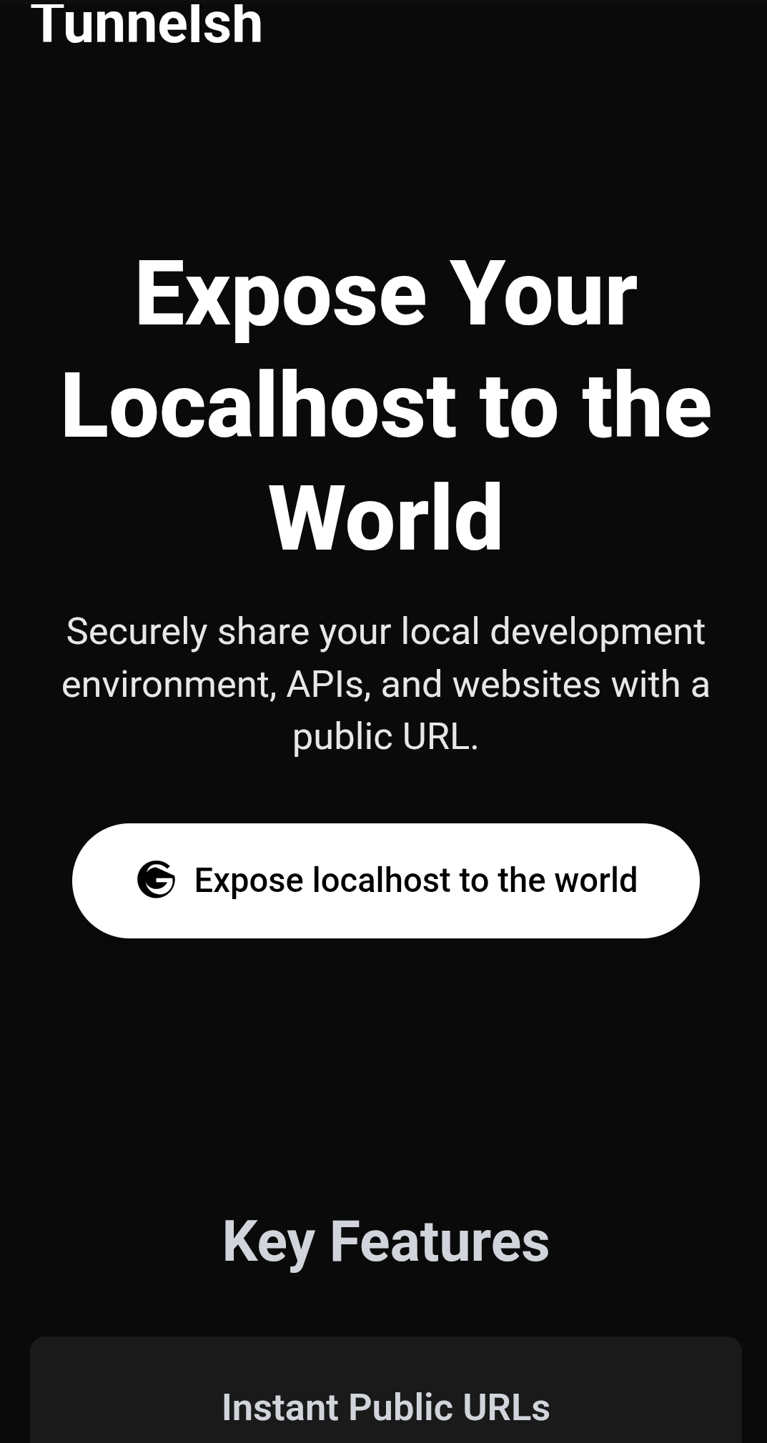 Tunnelsh gallery image