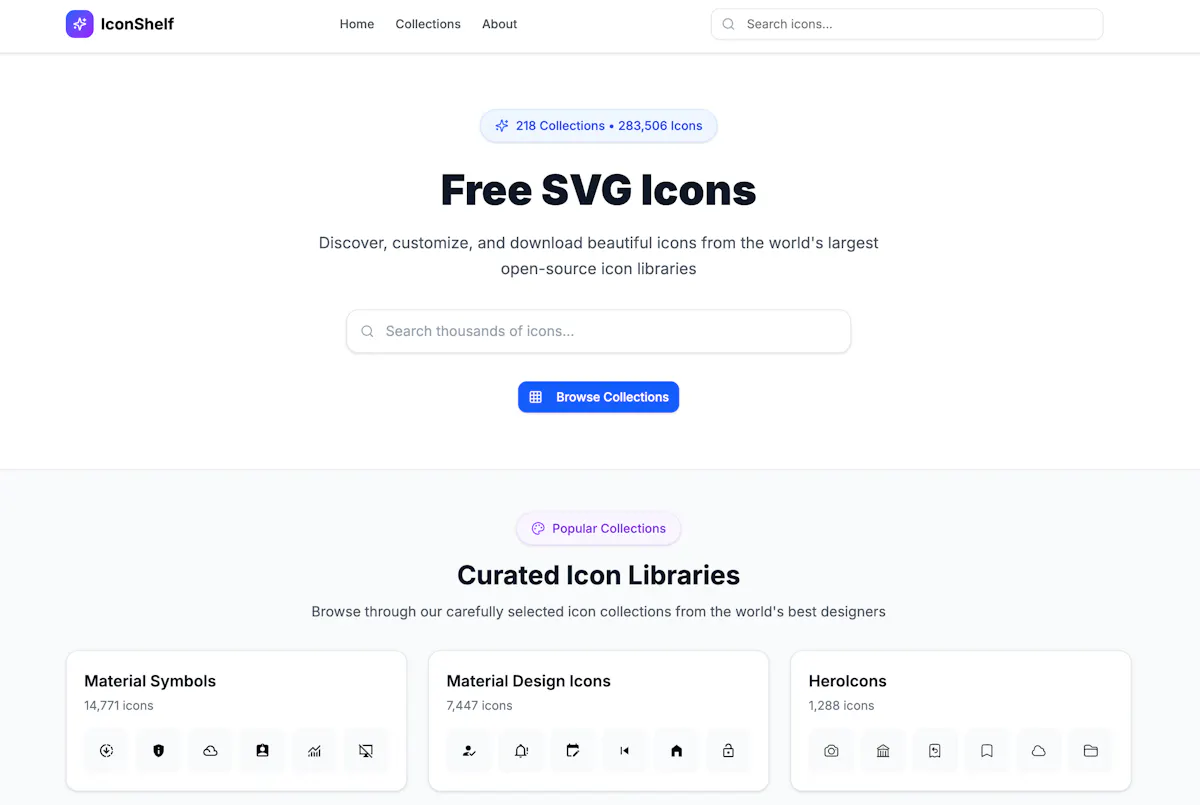 IconShelf