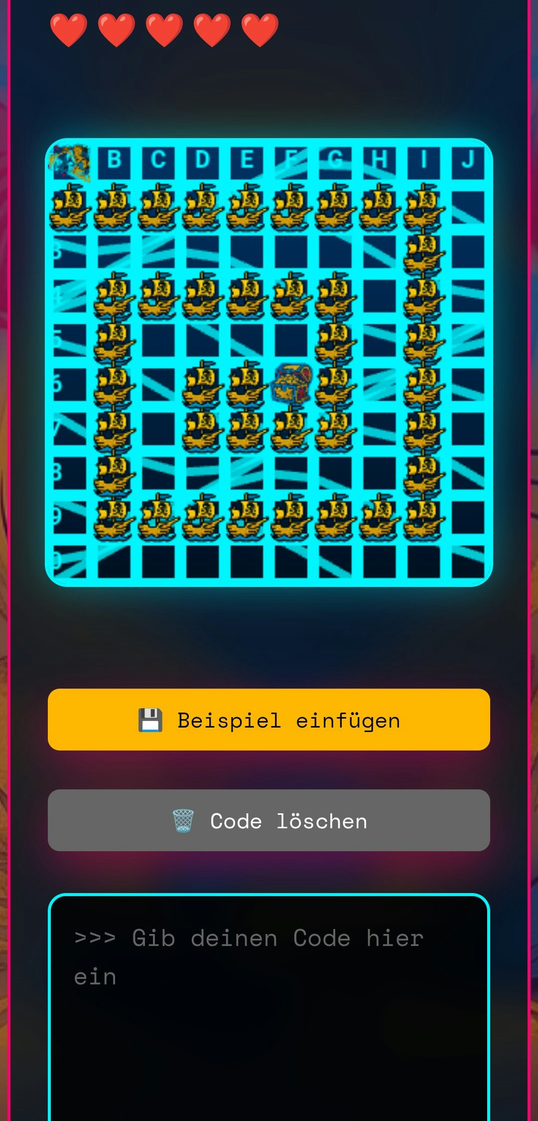 LEYLA’S CODE – Python Learning Game  - Screenshot 2 showing product features and functionality