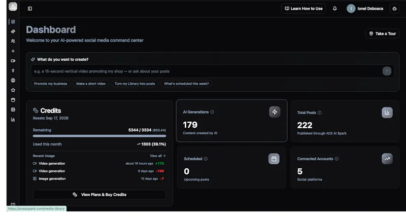 ACE AI Spark screenshot 2