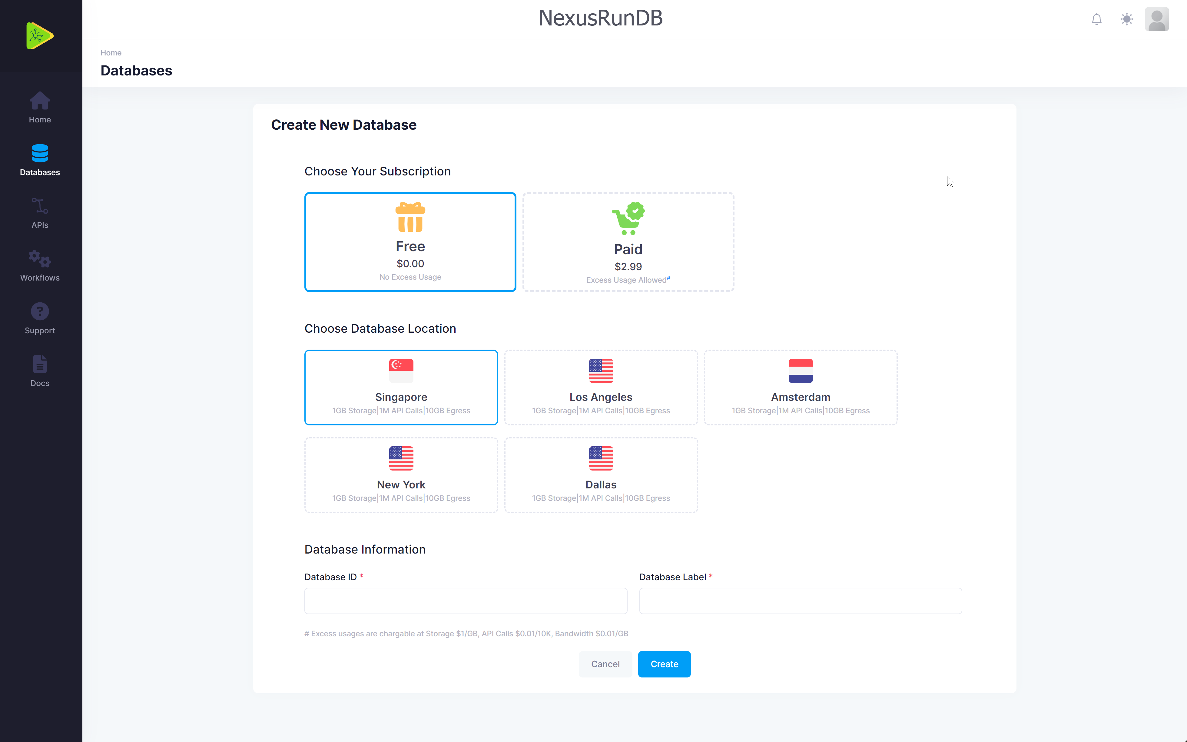 NexusRunDB gallery image