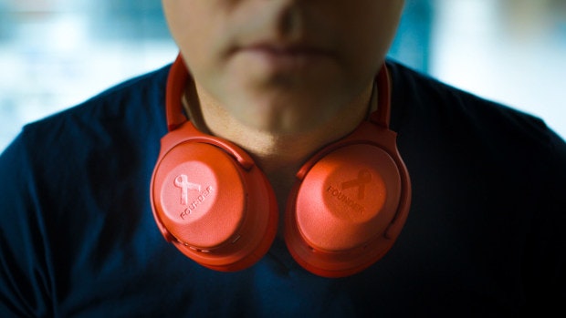 Beat Cancer Headphones gallery image