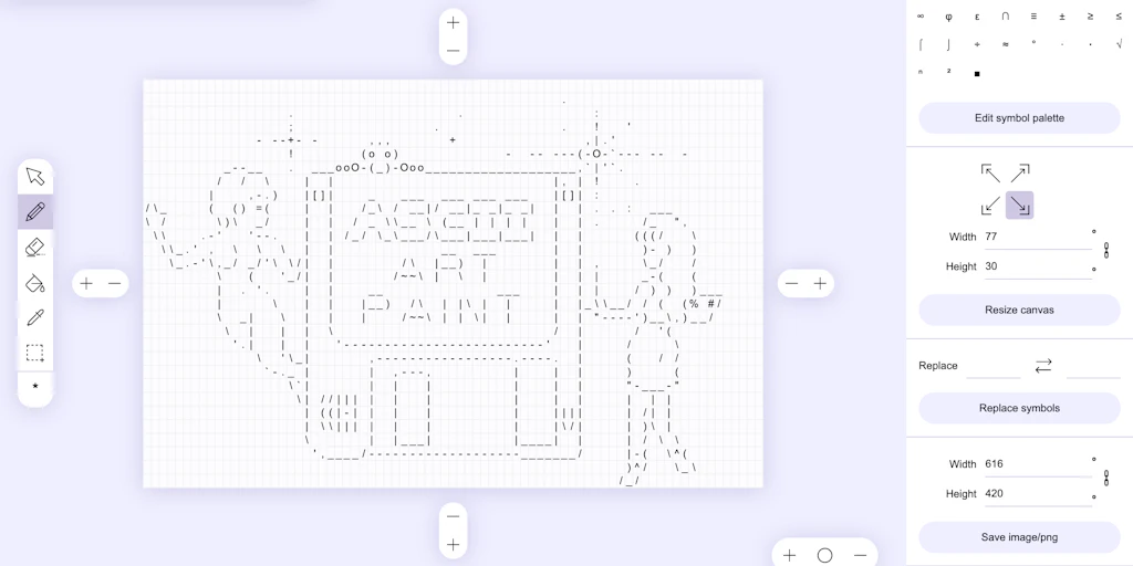 ASCII Art Paint: Surprise your readers with an original post using text ...