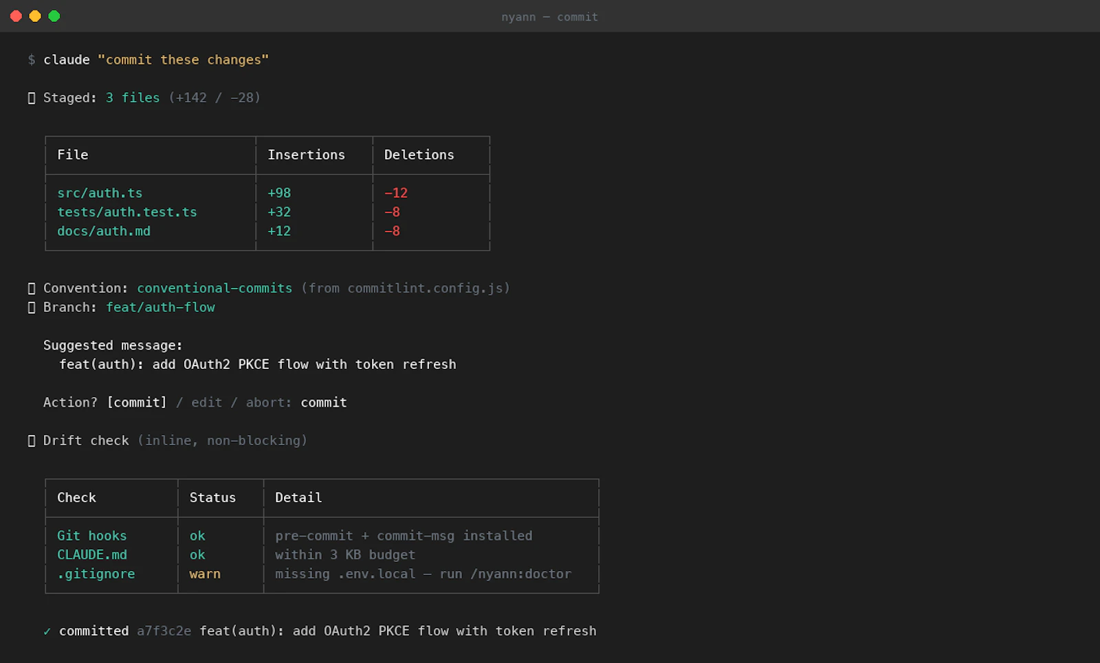  Nyann – Project Governance for Claude screenshot 4