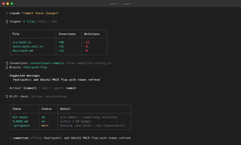  Nyann – Project Governance for Claude screenshot 4