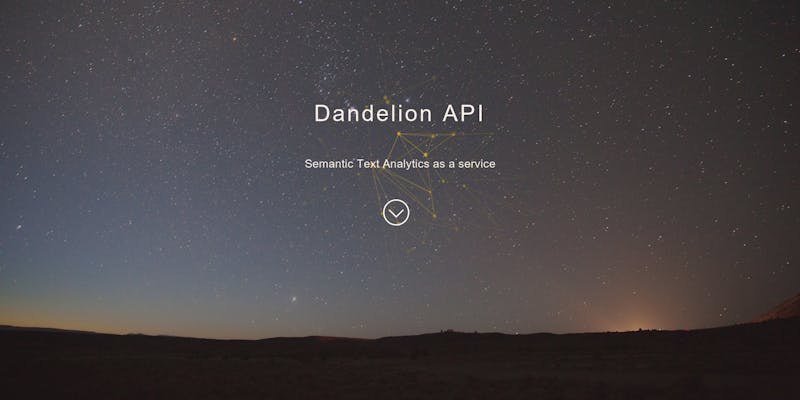 Dandelion API media 1