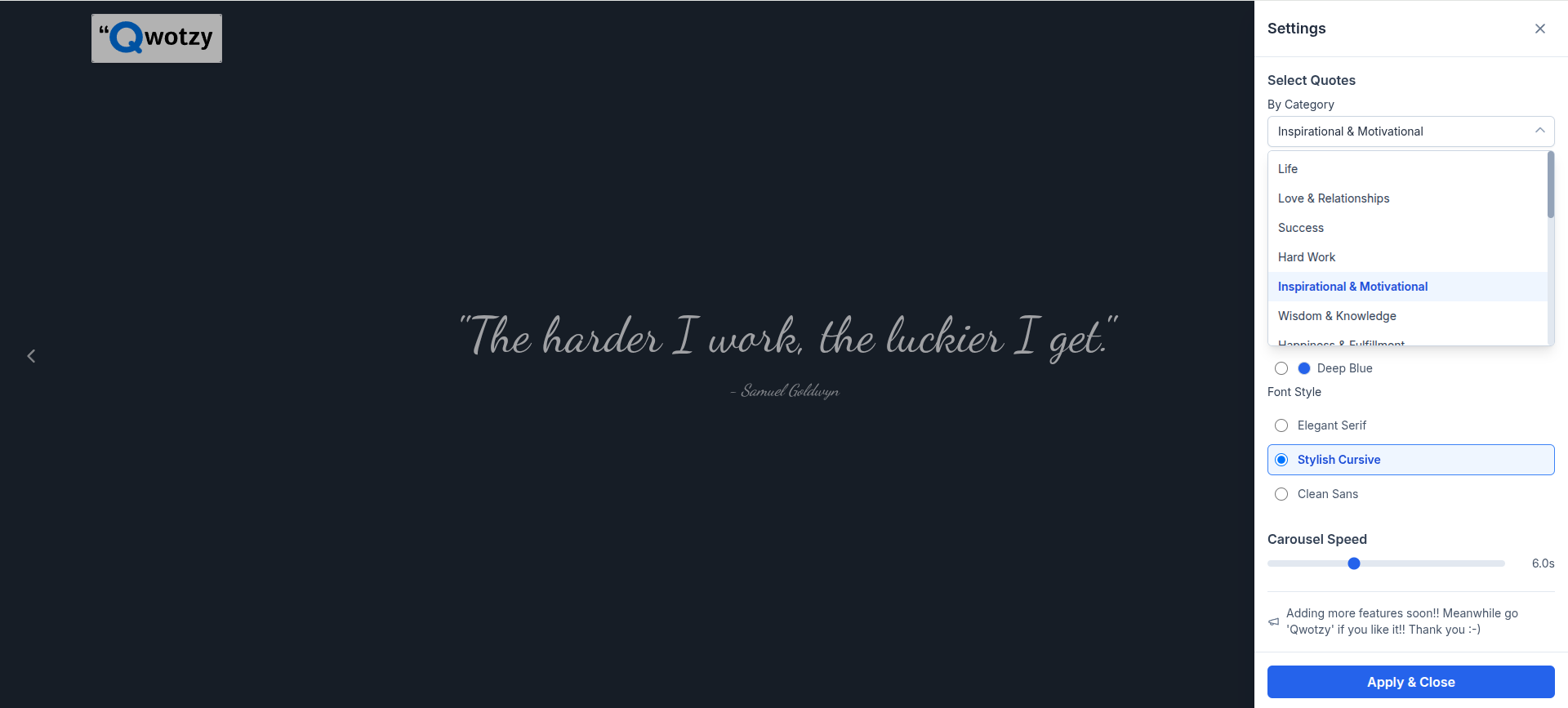 Qwotzy gallery image