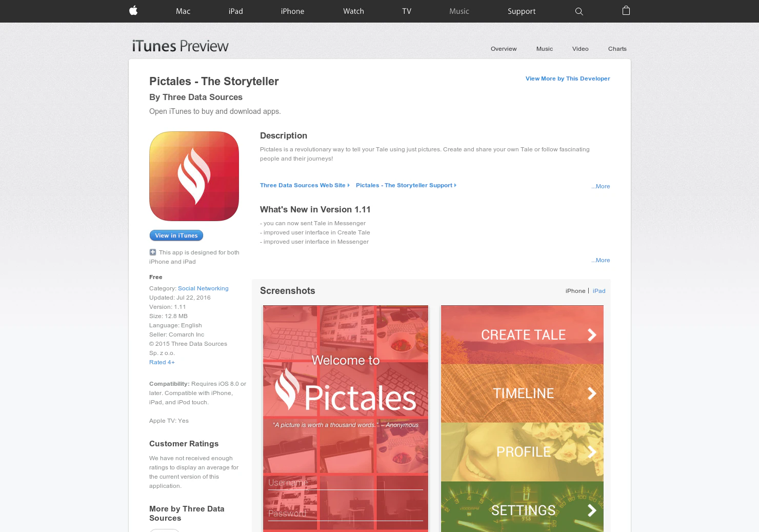 Pictales - The Storyteller