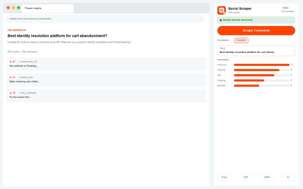 Social Scraper+ gallery image