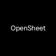 OpenSheet logo